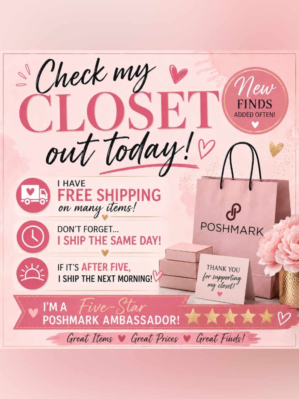 😃come on in and Go Shopping…. You might just like something 😃